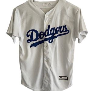 White Dodger Jersey #22 Kershaw